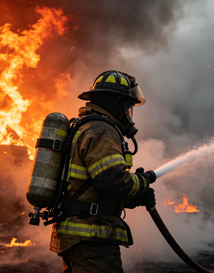 fire protection SCBA breathing air compressor application