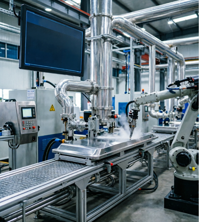 manufacturing testbed high pressure compressor application