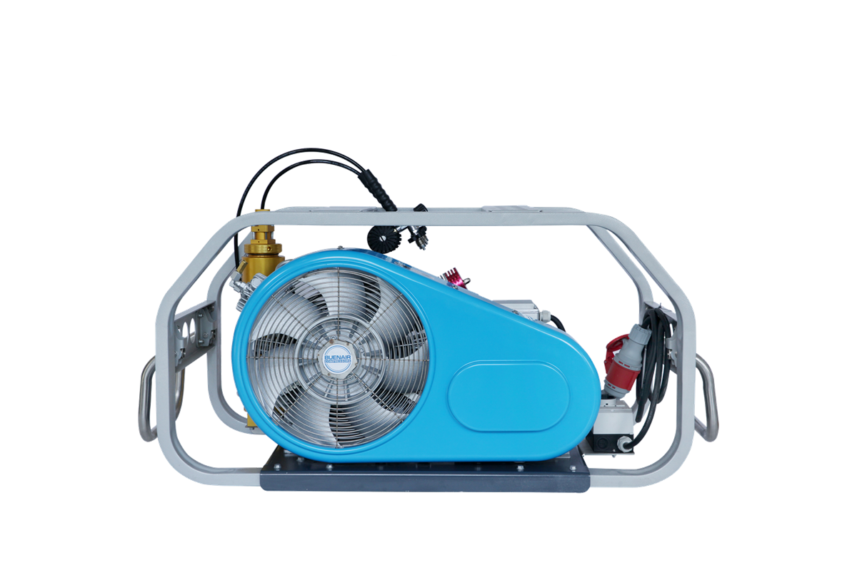 B32H32 OEM high pressure breathing air compressor front view
