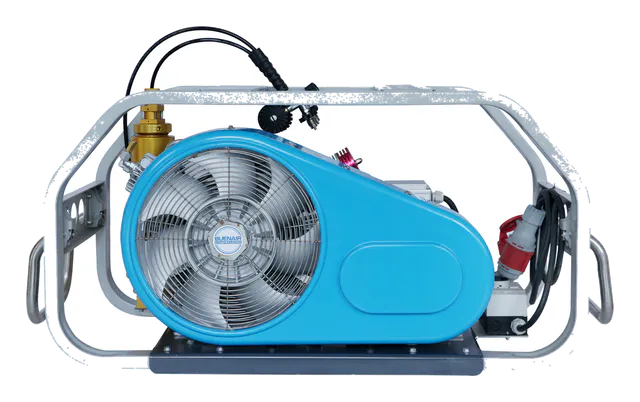 B35 compressor system for breathing air filling