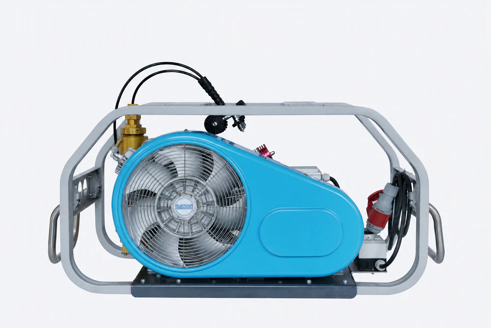 B35 compressor system for breathing air filling
