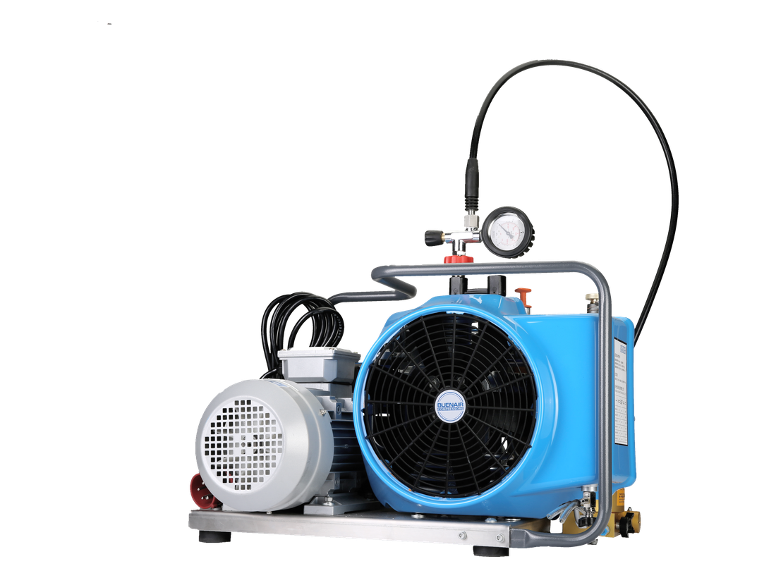 B10H10 BREATHING AIR COMPRESSOR 100L/200-350BAR