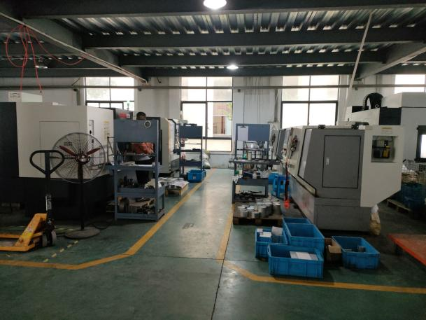 CNC machining center for compressor parts