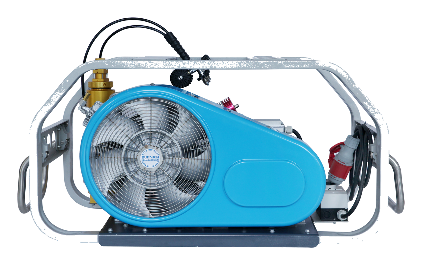 B35 compressor system for breathing air filling